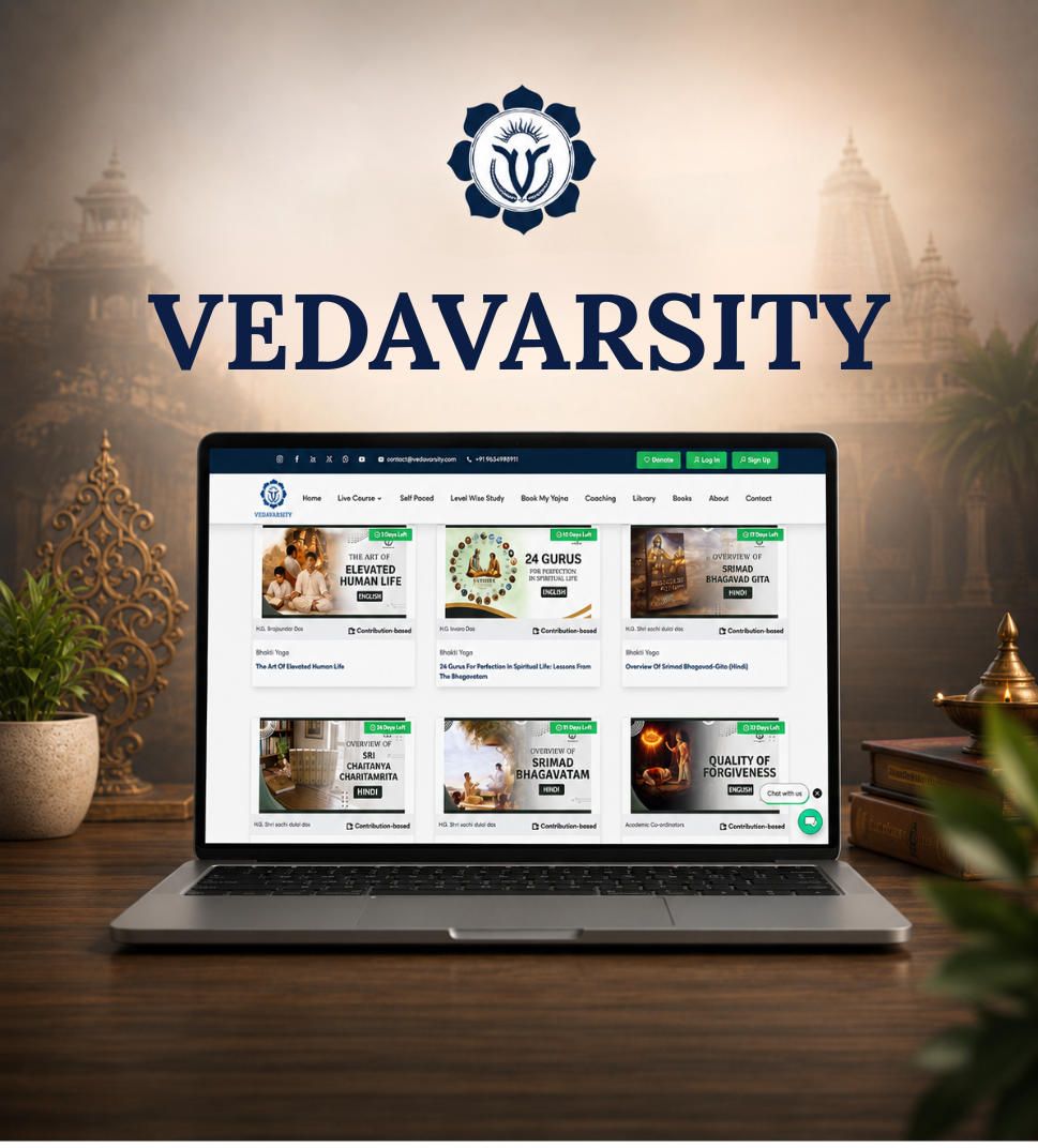 Sponsor Vedavarsity for a Month